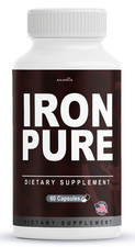  1 Pack Iron Pure Advanced Male Pills Formula IronPure Supplement Capsules
