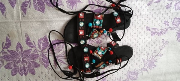 Women Heels Multicolor Suede 38