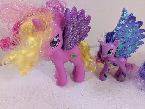 My Little Pony MLP G4 PRINCESS Luna Cadance Tinsel Twilight Sparkle Celestia lot - Picture 2 of 21