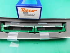 B24 Roco 1:87 H0 66017 NSB Autotransporter Motortransport 8 002-7 AC OVP TOP