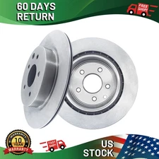 Rear Premium Replacement Brake Rotors for INFINITI EX35 2008 - 2012