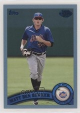 2011 Topps Pro Debut Blue 288/309 Matt den Dekker #195 0a2