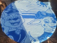 Nickelodeon Brand Paw Patrol 50 x 60 Throw Blanket Reversible