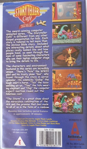 Storyteller Cafe The Storm VHS Video Tape - Picture 2 of 2