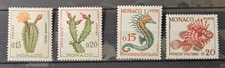 5355 - MONACO - MICHEL# 649 - 650, 651 - 652 - MNH