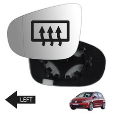 Passenger Side Door Wing Mirror Glass Heated Left N/S For 2009-12 VW Golf 6 MK6