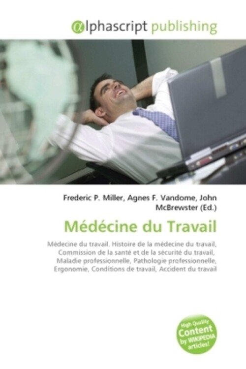Frederic P. Miller (u. A.) | Médécine Du Travail | Taschenbuch |