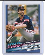 2020 Topps Series 2 Decades' Best Blue #61 Bert Blylevin
