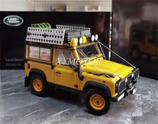 1:18 Land Rover Defender 90 Camel Cup Diecast MODEL Car Yellow/Gray Kyosho 08901
