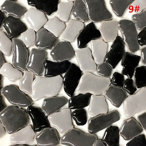 100g Ceramic Mosaic Tiles Wall Crafts Various Mixes Optic Drops Creative - Picture 17 of 26
