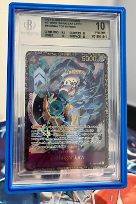 One Piece Card Game Trafalgar Law ST10-010 Regional Top 16 Prize 