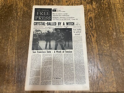 Los Angeles Free Press Jan 1969 Computers Frank Zappa Mothers of Invention Ads