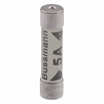 BUSSMANN 5A 240V BS1362 Plug Top Fuse, Pack of 10