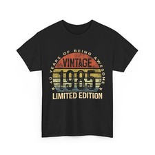 Vintage 1985 Limited Edition 40-Year-Old Gifts 40th Birthday T-Shirt