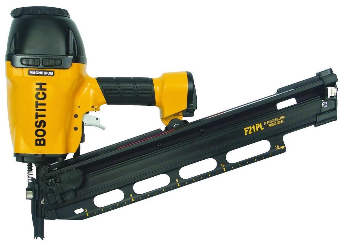 BOSTITCH Framing Nailer Round Head 1 1 2 Inch to 3 1 2 Inch Pneumatic F21PL