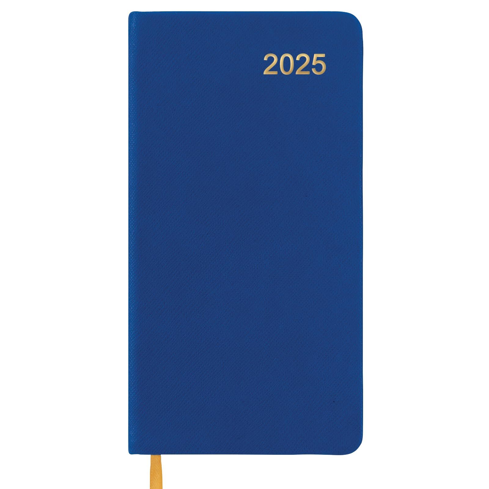 2025 Textured Cover Weekly Monthly Pocket Planner/Pocket Calendar 4