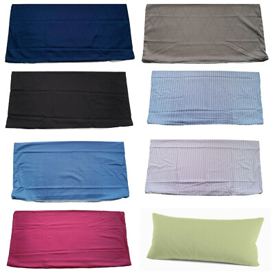 Kissenbezug 40x60cm Dunkelblau Karo - Baumwolle Mit Reißverschluss Made In EU