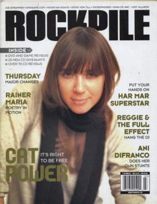 ROCKPILE Magazine; #89, Mar '03; Cat Power, Rainer Maria, Ani DiFranco