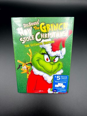 Dr. Seuss' How the Grinch Stole Christmas (Ultimate Edition) (DVD 1966) UNOPENED