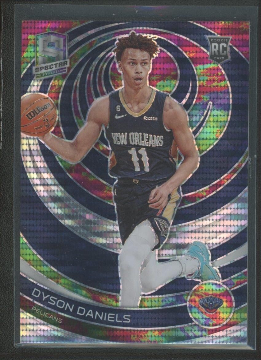 2022-23 Dyson Daniels 059/149 Panini Spectra Breakaway Rookie RC #158