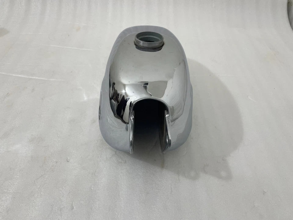 Hodaka 125 Combat Wombat 95 Super Rat Road Toad Dirt Squirt Ace Chrome Fuel Tank - Image 3 of 4