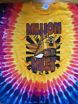 Gov't Mule Million Miles Tour 2007 tie dye shirt -size MEDIUM Vintage never worn