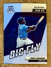 2022 Panini Mosaic Baseball Big Fly Randy Arozarena BF-2 Tampa Bay Rays