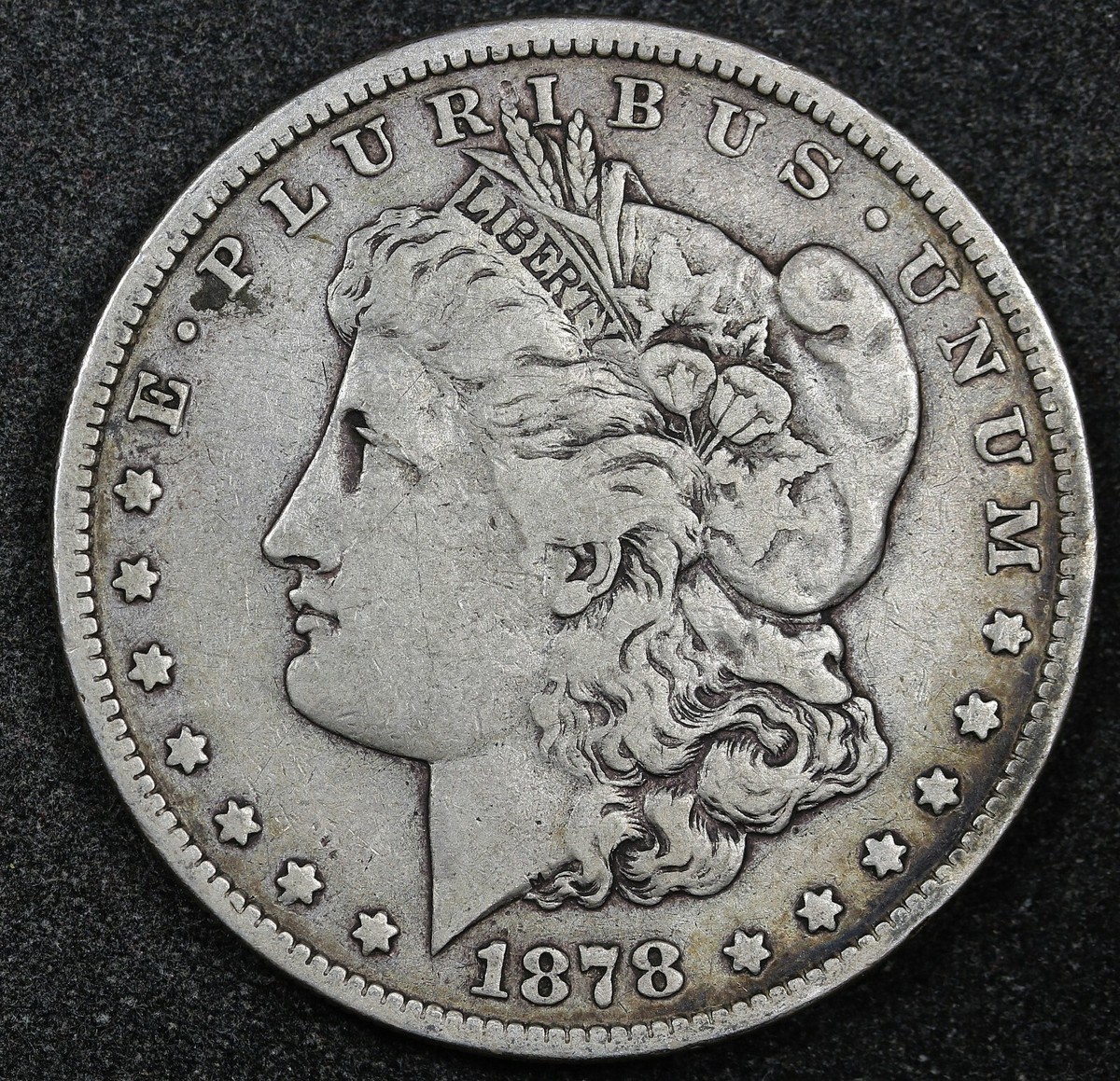 1878-s Morgan Silver Dollar. Long Nock. VF. 168245 | eBay