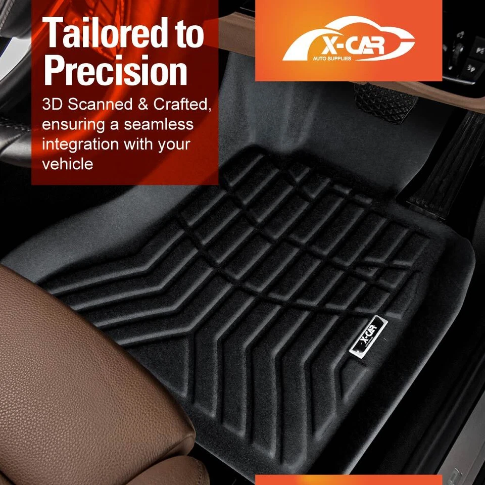 Floor Mats for BMW 5 Series F10 Sedan 2010-16 Heavy Duty Liners Full Set Carpet - image 3 of 4