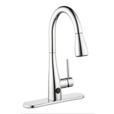 Nottely Touchless Single-Handle Pull-Down Kitchen Faucet with TurboSpray