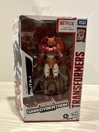 Transformers War for Cybertron Netflix Elita-1 Deluxe Class Walmart Exclusive - Picture 1 of 7