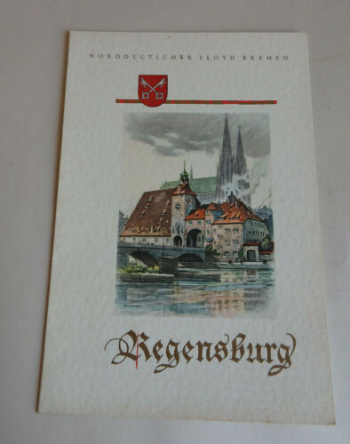 Norddeutscher Lloyd Speisekarte S.S. "Stuttgart" 1938 (73827) - Bild 1 von 4
