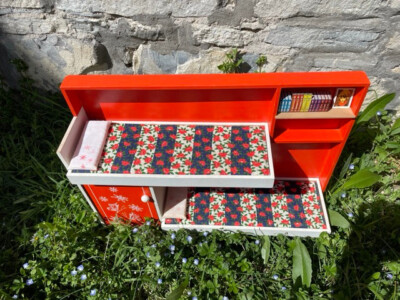 Mobilier Maison De Poupée FRADE - Jouet Ancien Années 1970 (complet En Boîte)