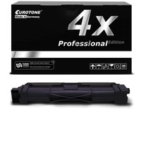 4X Eurotone Pro Toner Schwarz Kompatibel F�R Brother Tn 242BK TN-242BK TN242BK
