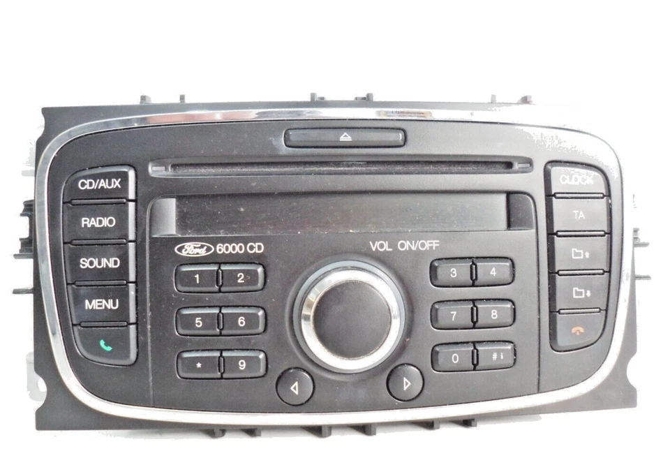 FORD GALAXY MK2 2015 RADIO STEREO CD PLAYER HEAD UNIT BS7T-18C815-AH