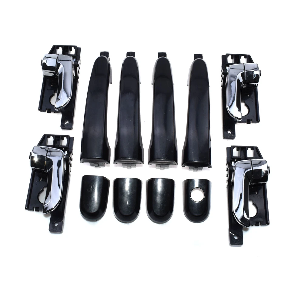 Juego de manijas de puerta exterior delantera trasera izquierda y derecha para Kia Sportage 2005-2010 Foto 4 de 4