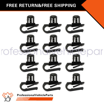 12x New Fastener Clip Bumper Grill Mesh Fits for Mercedes-Benz ML350 2011
