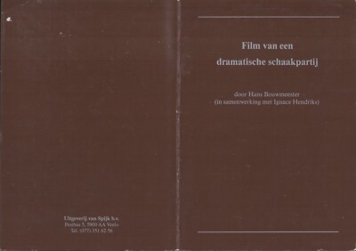 FILM OF A DRAMATIC CHESS GAME BRONSTEIN VS KERES
