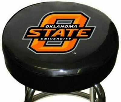 OKLAHOMA STATE COWBOYS Fremont Die NCAA Team Logo Bar Stool Cover
