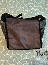 Thirty One Ultimate Summer Backpack - Charcoal Crosshatch NEW