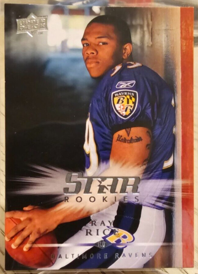 2008 Upper Deck Ray Rice RC #283 Baltimore Ravens