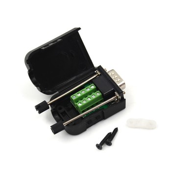 DB9 Stecker männlich weiblich 9-poliger Stecker Drahthülse RS232 RS485 Breakout
