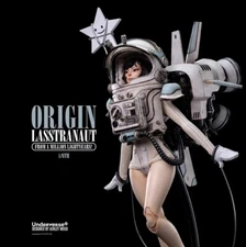 Underverse Origin Lasstranaut Action Figure Model Pre-order 1/6 Female astronaut