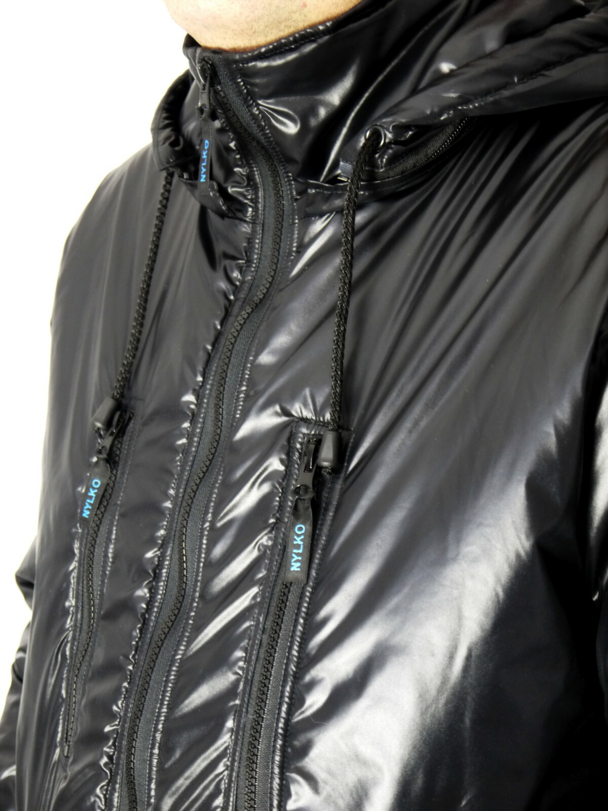 Glanznylon Shiny Nylon Jacke RE Regenjacke 8 Farben XS 5XL OHNE FUTTER glanznylon-shiny-nylon-jacke-re-regenjacke-8-farben-xs-5xl-ohne-futter