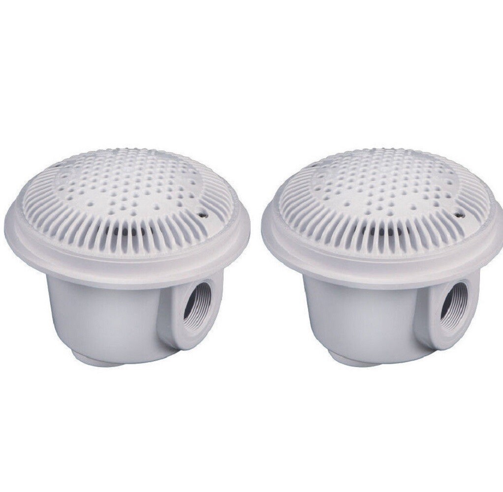 Hayward WG1049AVPAK2 2"" Dual Suction Outlet Assembly 2 Pack - White