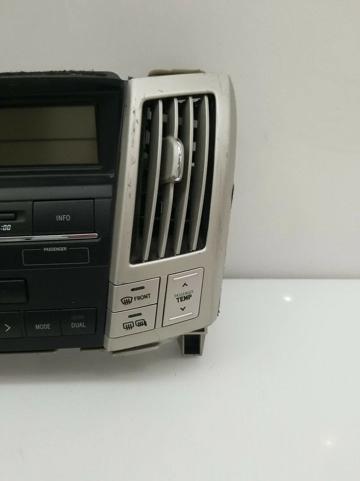 07 - 09 Rx350 Electronic Auto Heat Ac Climate Control No Navi Screen W Vents Oem - Image 2 of 4