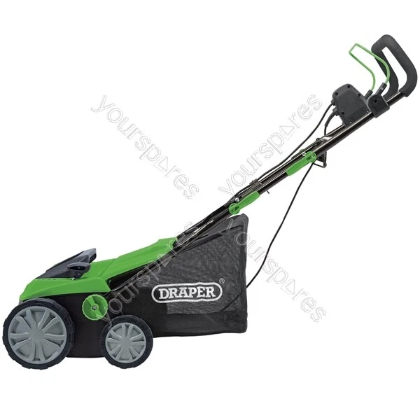 Scarifier and aerator 2 in 1 outlet