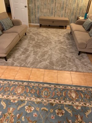 Original Complete IKEA Stocksund Footstool Bench Cover, Ljungen