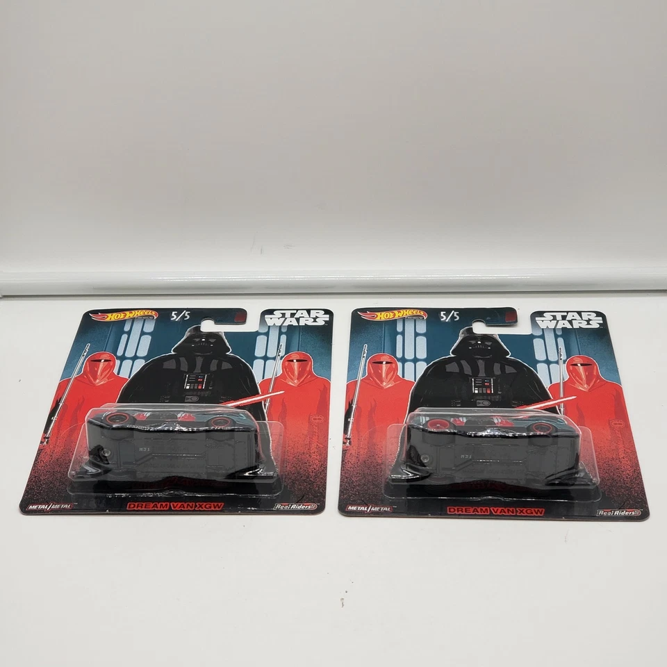 Hot Wheels Pop Culture - Star Wars ДАРТ ВЕЙДЕР - Dream Van XGW 5/5 *ОШИБКА КОЛЕСА* - Изображение 4 из 4
