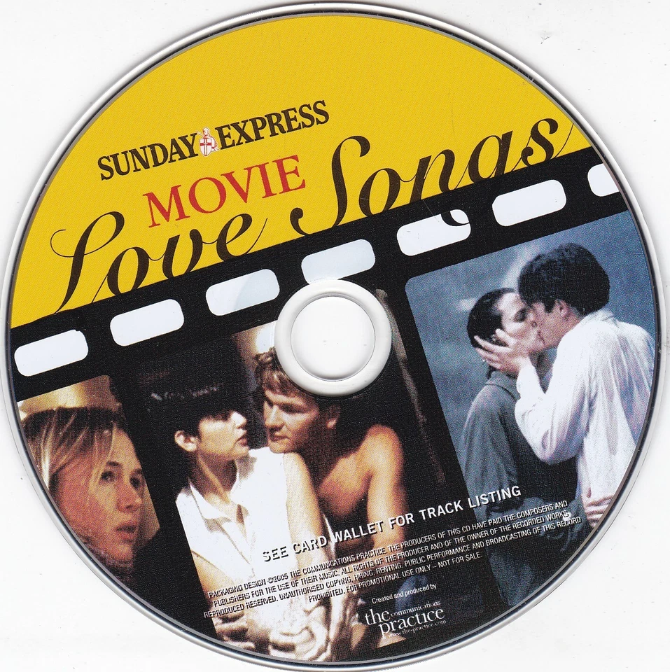 MOVIE LOVE SONGS ( SUNDAY EXPRESS Newspaper CD ) - Bild 3 von 3